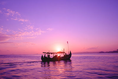 Fisherman activity in the morning