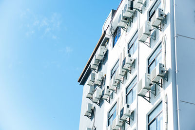 Low angle view of building against sky