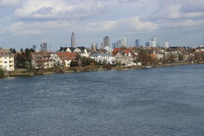 River with buildings in background