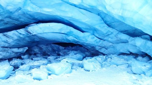 Full frame shot of ice