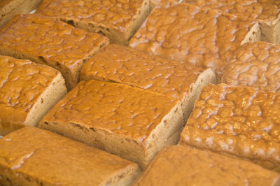 Full frame shot of bread