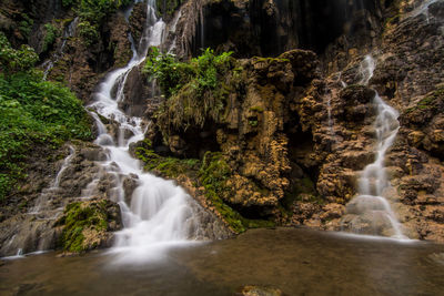 Waterfall in a forest