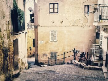 Streets in the sicilian city of agrigento