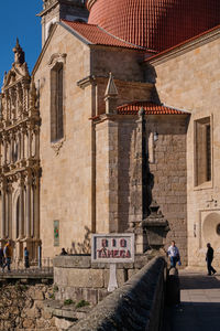 Low angle view of church