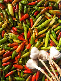 Full frame shot of vegetables