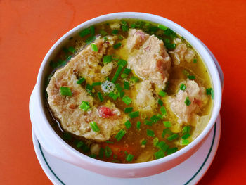 Close-up of food in bowl