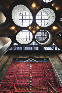 Low angle view of ornate ceiling in building