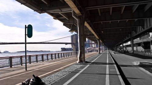 View of bridge in city