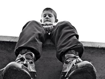 Close-up of woman standing in pond