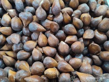 Full frame shot of pebbles