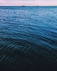 View of calm blue sea