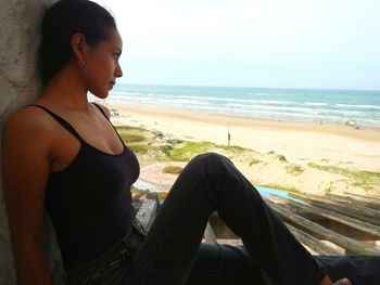 View of sea against sky