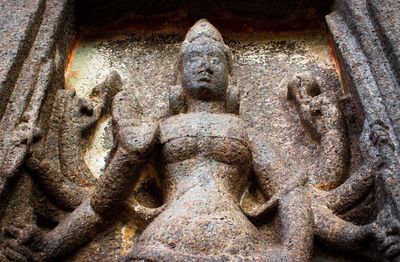 Close-up of buddha statue