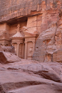 Low angle view of historical building