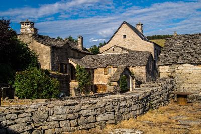 Champerboux in lozere in france