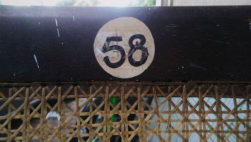 Close-up of text