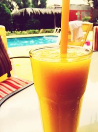 Close-up of drink