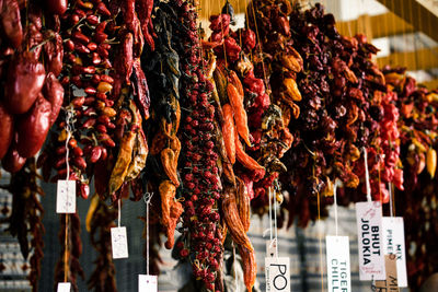 Close-up of food for sale