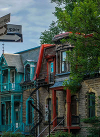 Buildings against sky