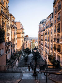 Buildings in montmartre