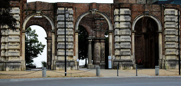 Exterior of historic building