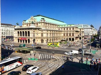 View of buildings in city