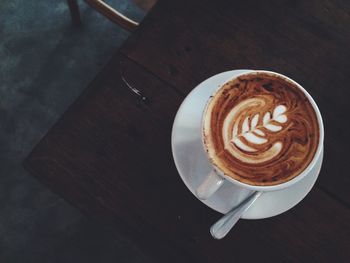 Close-up of coffee cup