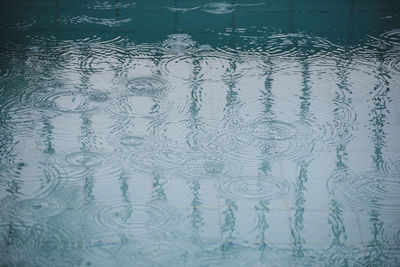 Full frame shot of swimming pool