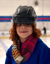 Portrait of smiling boy