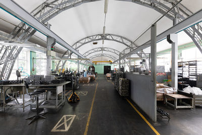 Interior of factory