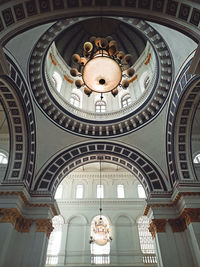 Low angle view of ceiling