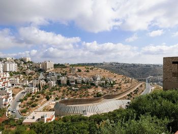 Separation wall near bethlehem