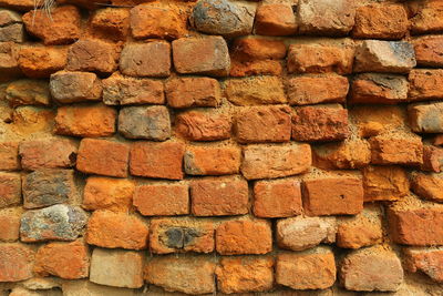 Full frame shot of stone wall