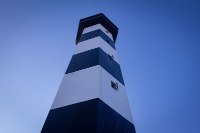 Low angle view of building against clear sky