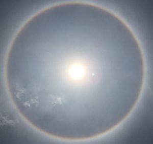 Low angle view of cloudy sky