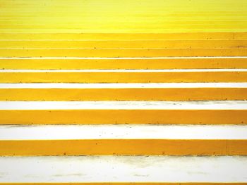 Full frame shot of yellow wall