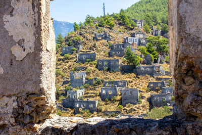 View of old town buildings