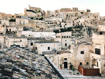 Buildings in a city