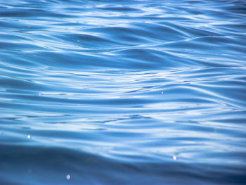 Full frame shot of rippled water