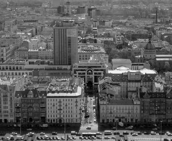 Aerial view of cityscape