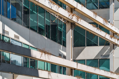 Low angle view of modern building