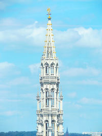 Low angle view of historical building against sky