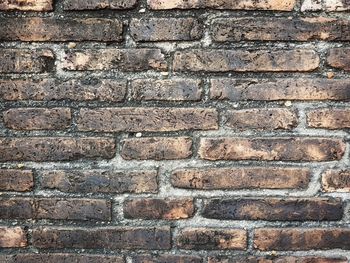 Full frame shot of brick wall