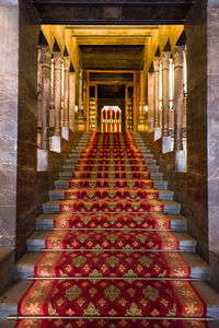 Corridor of building