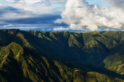Panoramic view of landscape against sky