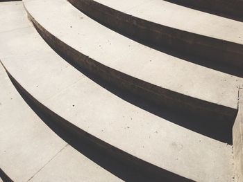 High angle view of zebra crossing