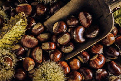 Full frame shot of onions