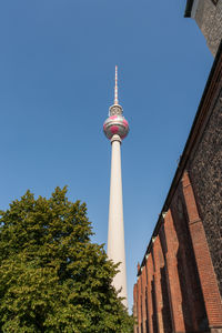 Low angle view of buildings against sky