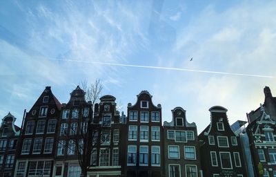 Low angle view of building against sky