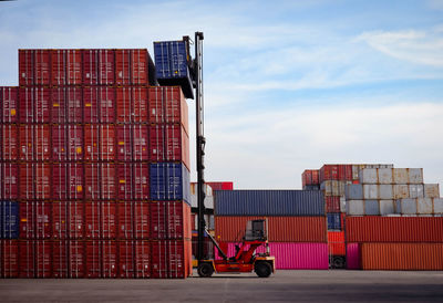 Close-up of commercial dock